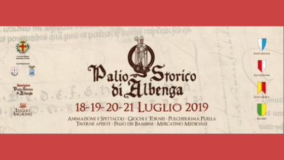 Palio Storico dei Rioni di Albenga 2019 – 18-21 luglio