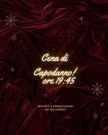 Cenone Ultimo dell'anno 2025